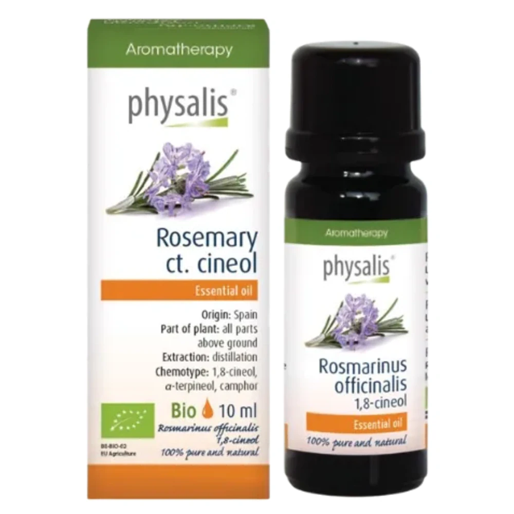 Rozmarinų (cineolio chemotipo) eterinis aliejus, ekologiškas