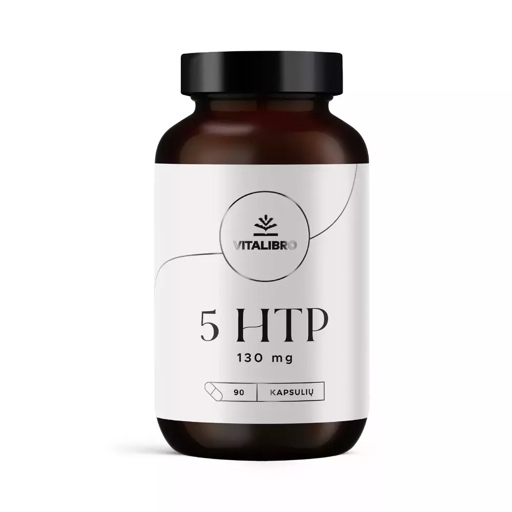 VitaLibro Maisto papildas nervų sistemai ir miego kokybei 5-HTP