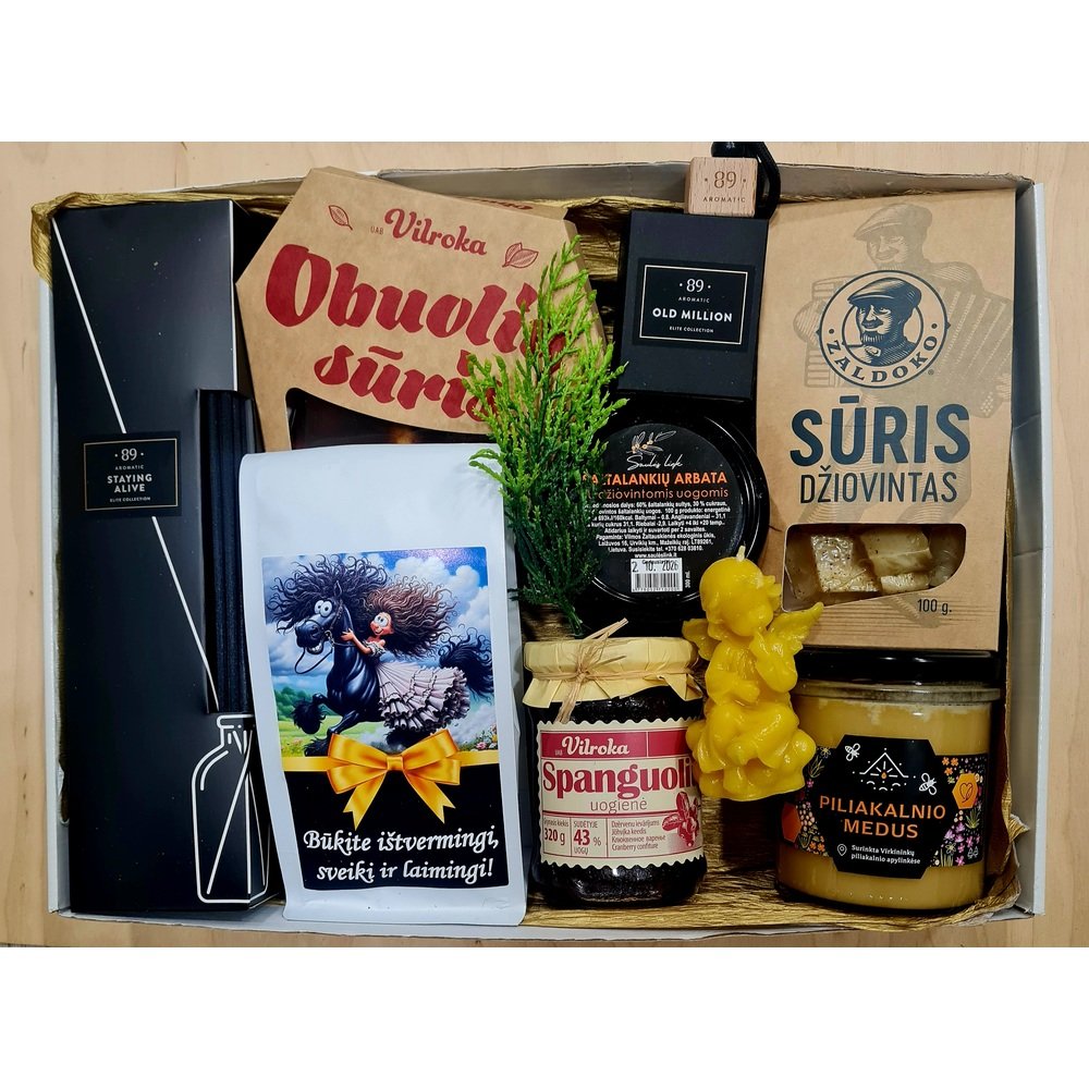 DOVANŲ RINKINYS NR. 31 Jaukioms Kalėdoms