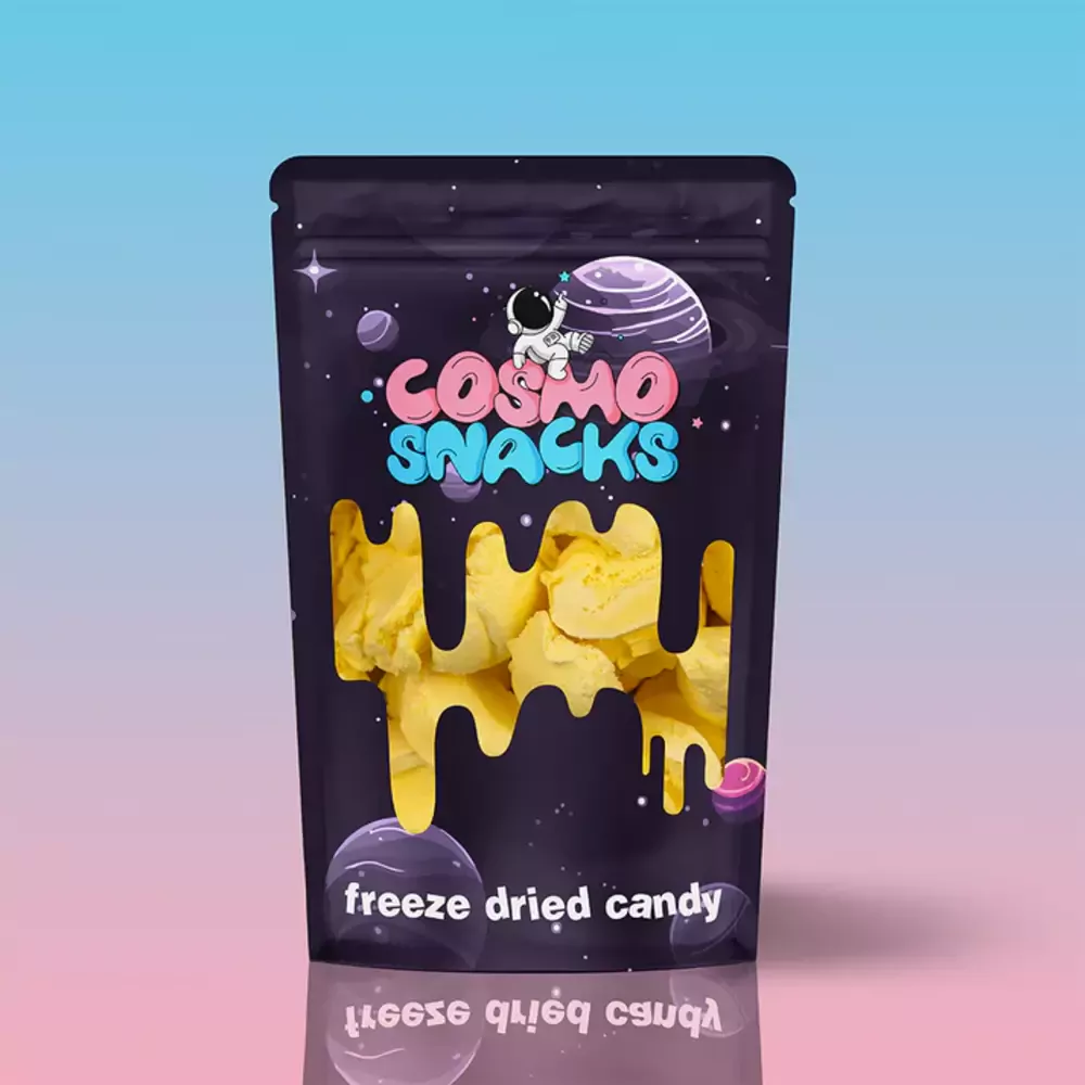 Šaltyje Džiovinti bananiniai ledai