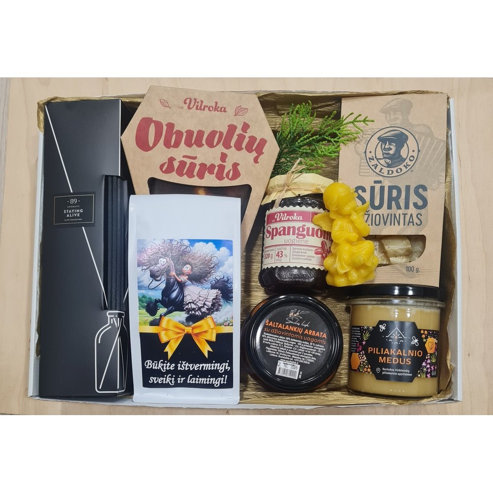 DOVANŲ RINKINYS NR. 96 Jaukioms Kalėdoms