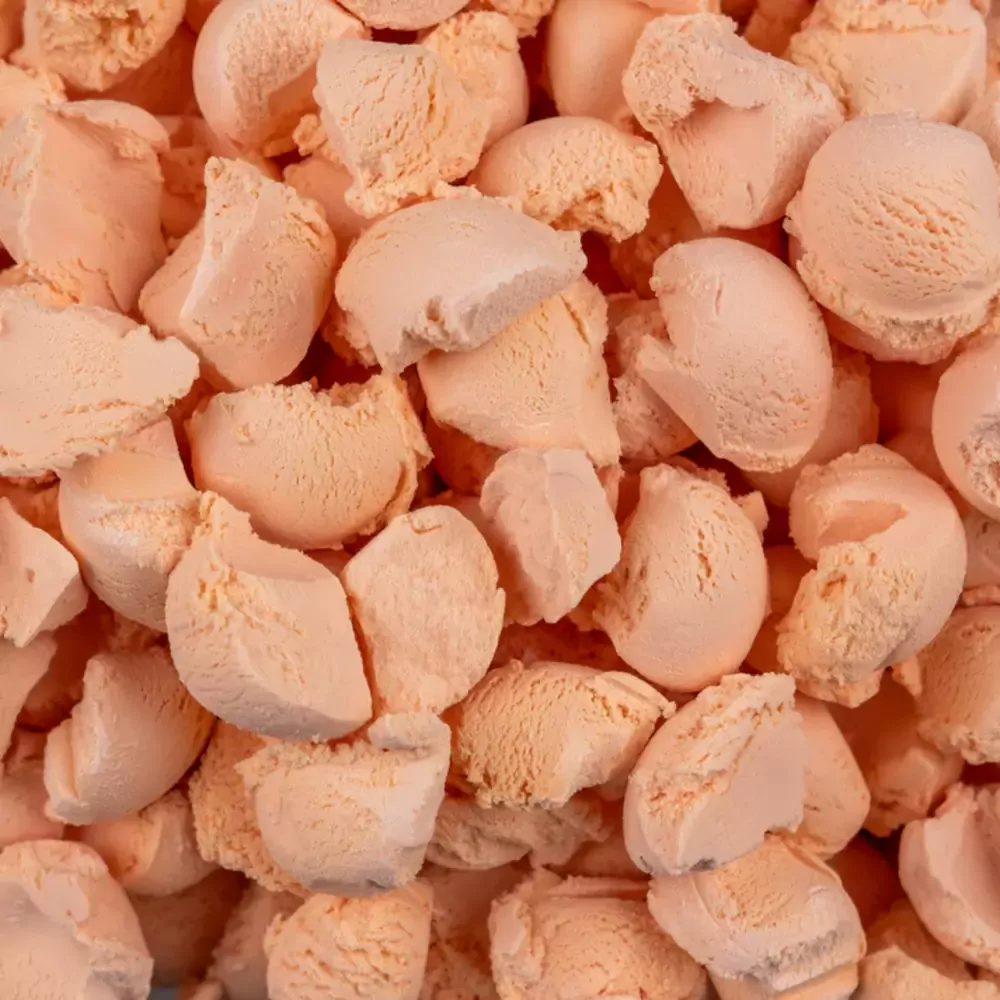 Šaltyje Džiovinti braškiniai ledai 1