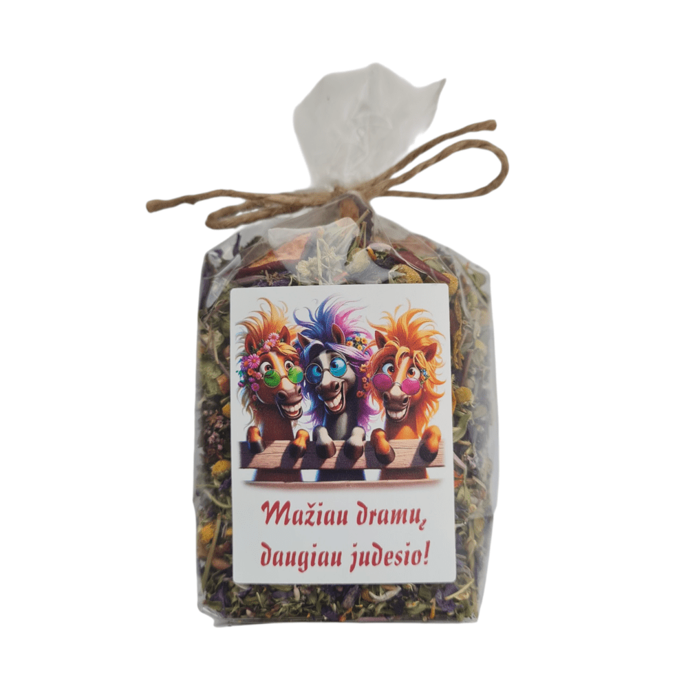 ARBATA ''MAŽIAU DRAMŲ, DAUGIAU JUDESIO''