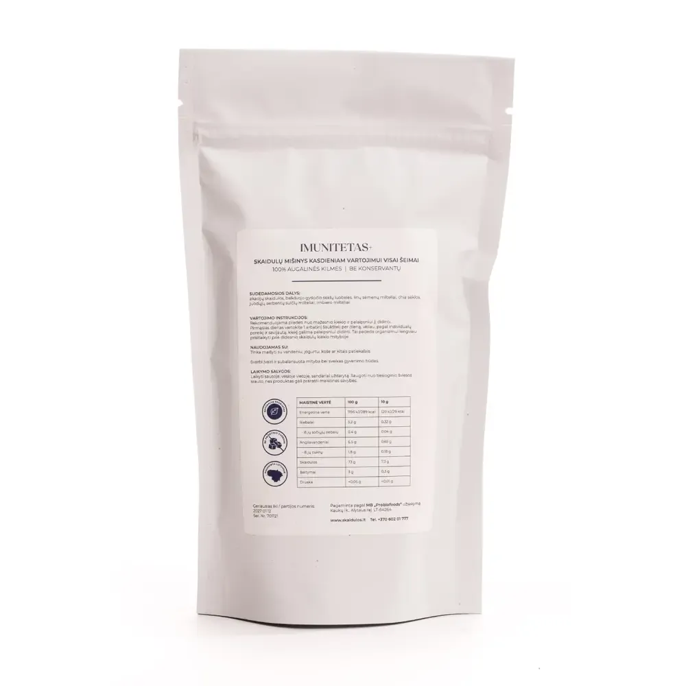 Skaidulų mišinys IMUNITETAS+, 250 g 1