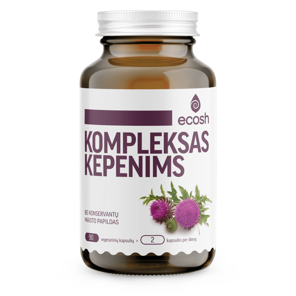 KOMPLEKSAS KEPENIMS, 90 kapsulių