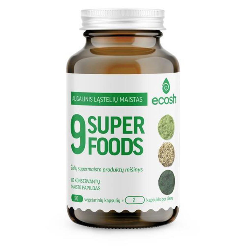 9 - SUPERFOODS, 90 kapsulių