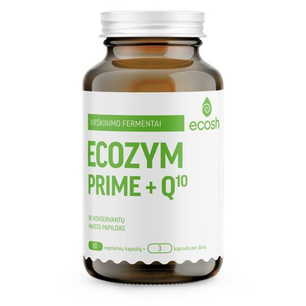 ECOZYM PRIME + Q10, 90 kapsulių