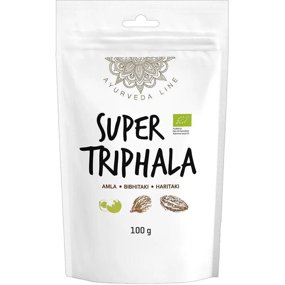 Ekologiški Triphala milteliai, 100 g