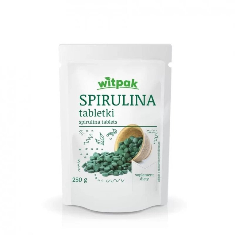 Spirulina tabletės, 250 g