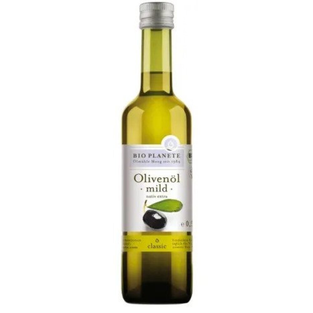 Extra virgin švelnus alyvuogių aliejus, ekologiškas, 500 ml