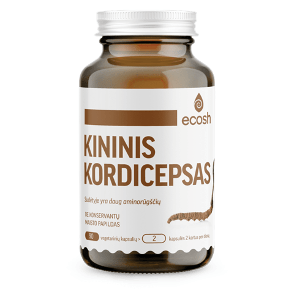 KININIS KORDICEPSAS, 90 kapsulių