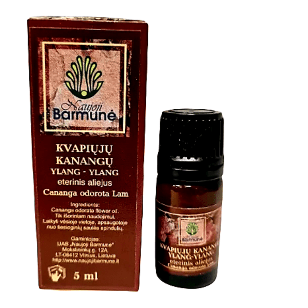 KVAPIŲJŲ KANANGŲ (ylang-ylang) eterinis aliejus, 5 ml