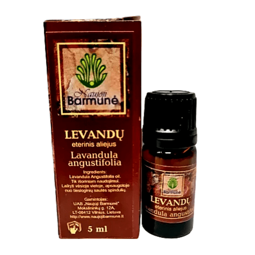 LEVANDŲ eterinis aliejus, 5 ml