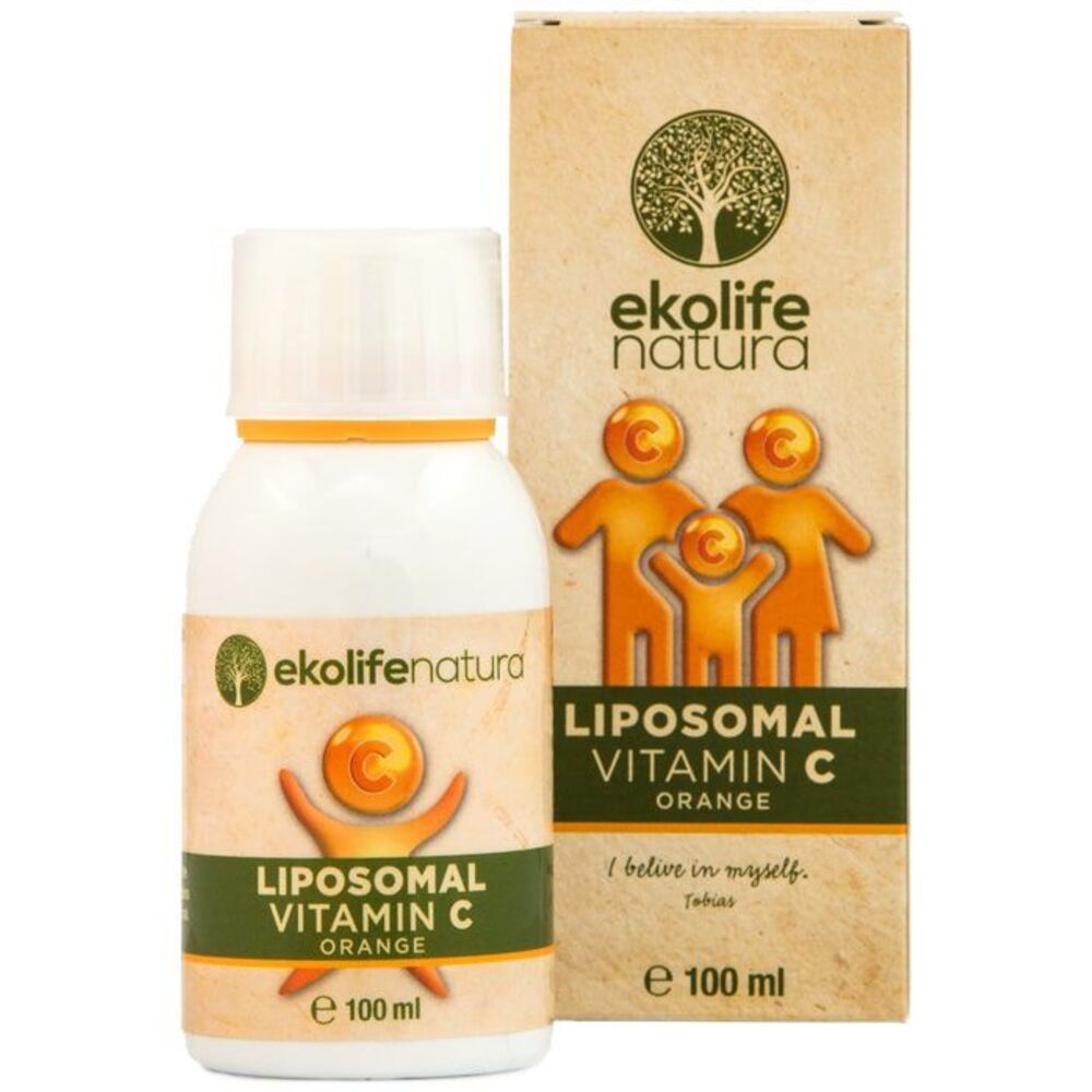 Liposominis VITAMINAS C, apelsinų skonio, 100 ml