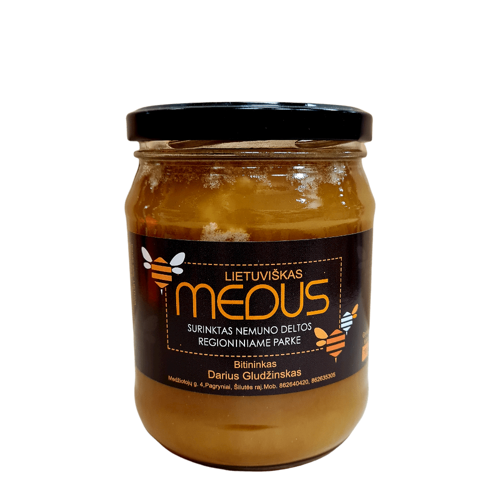 Lietuviškas MEDUS, 500 ml