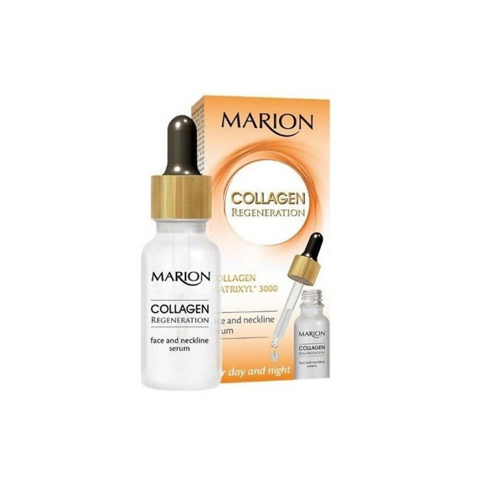 MARION serumas veidui ir kaklui su kolagenu, 20 ml