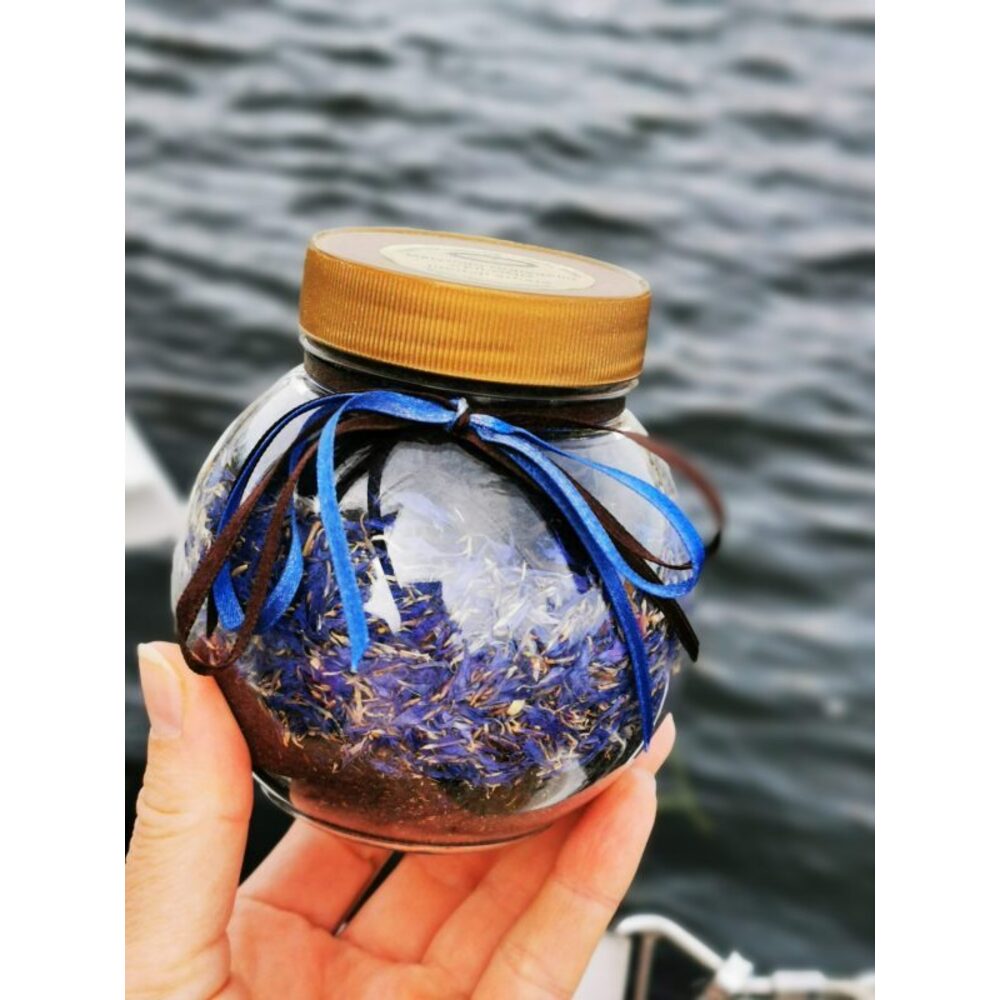 Mėlynųjų rugiagėlių, juodoji Ceilono arbata, 100 g