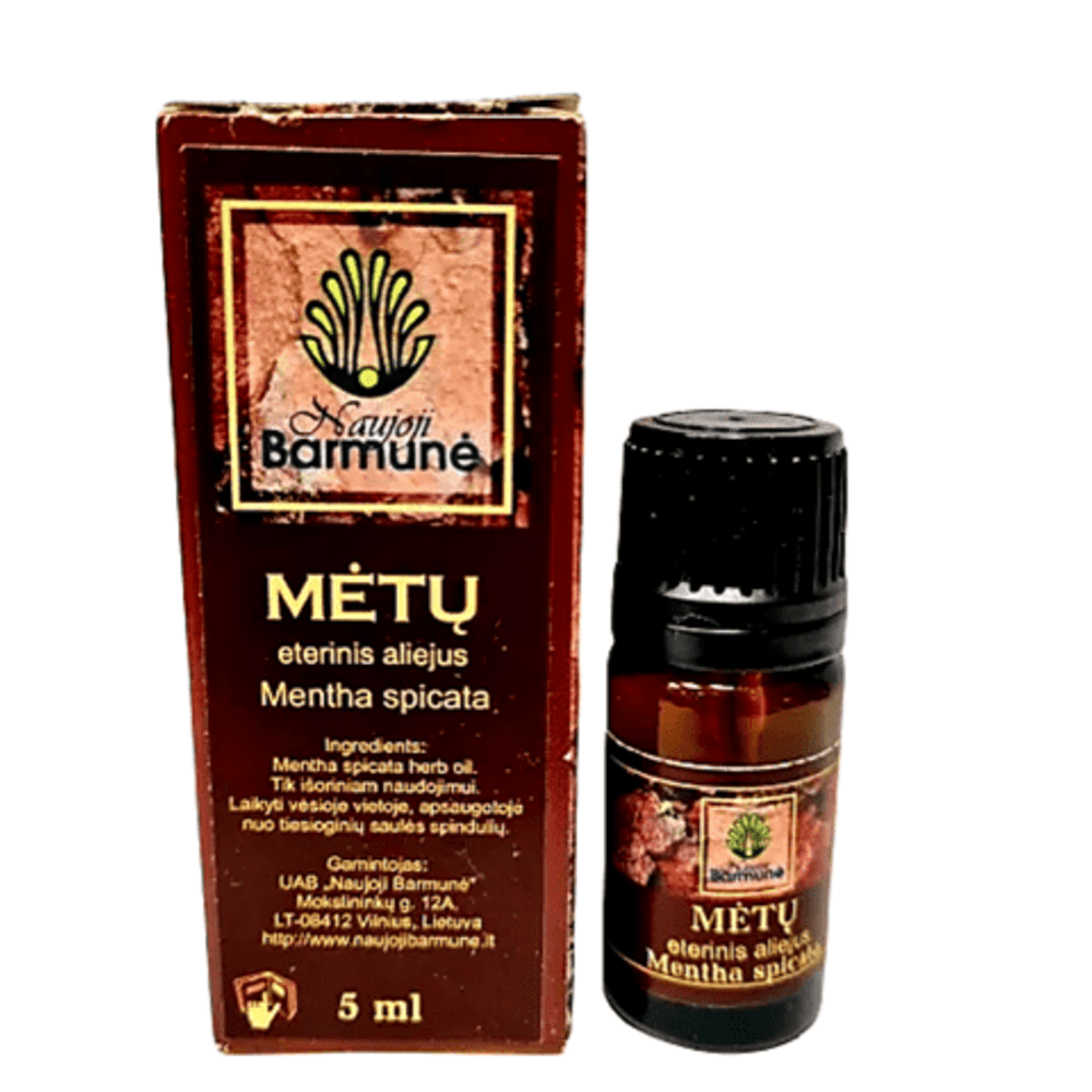 MĖTŲ eterinis aliejus, 5 ml