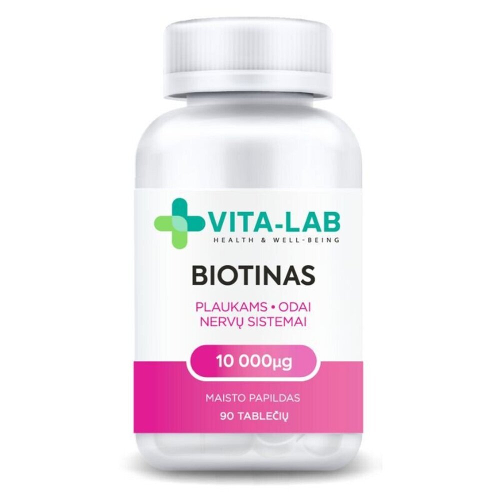 VITA-LAB maisto papildas Biotinas 10000 µg, N90