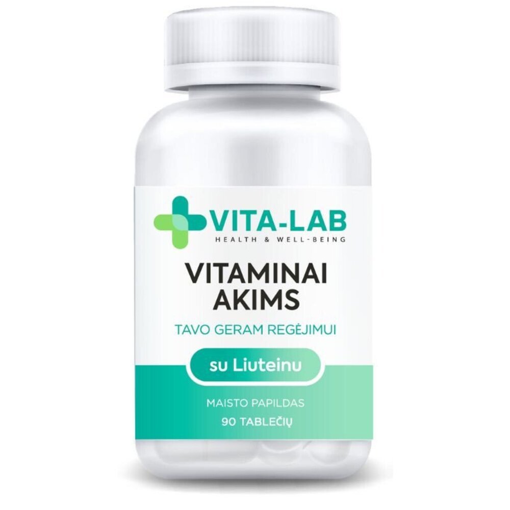 VITA-LAB maisto papildas Vitaminai akims su Liuteinu, N90